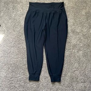 OLD NAVY HIGH RISE LOOSE LEGGINGS JOGGERS NAVY